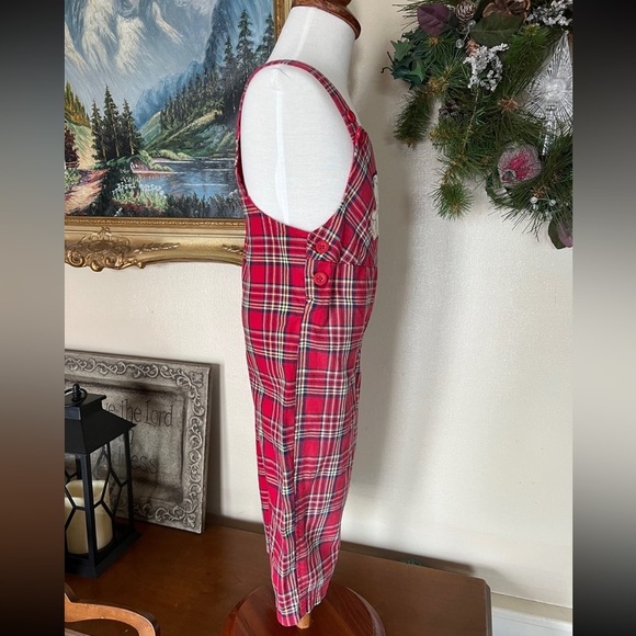 ❤️ Gingham Teddy Bear Santa
Overalls - Picture 5 of 5
